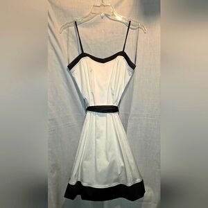 Elegant Black and White City Studio Skaters Dress Size 11 Juniors Dress